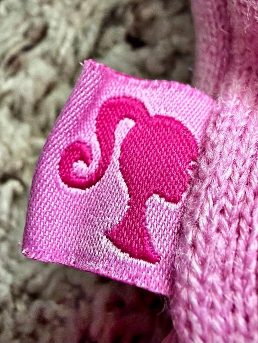 Barbie Girls Pink Houndstooth Dress M 7-8 Halloween Barbiecore - Picture 6 of 8